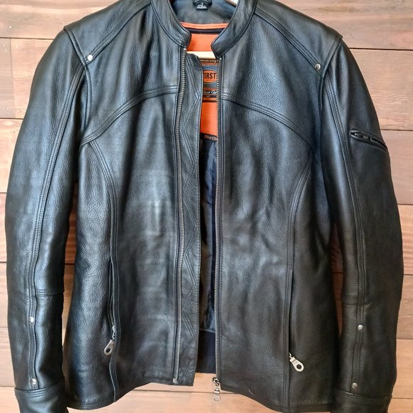 NWOT AUTHENTIC MOTORCYCLE Jacket w/thinsulate liner FIRST CLASSICS tough Sz S - Picture 1 of 15